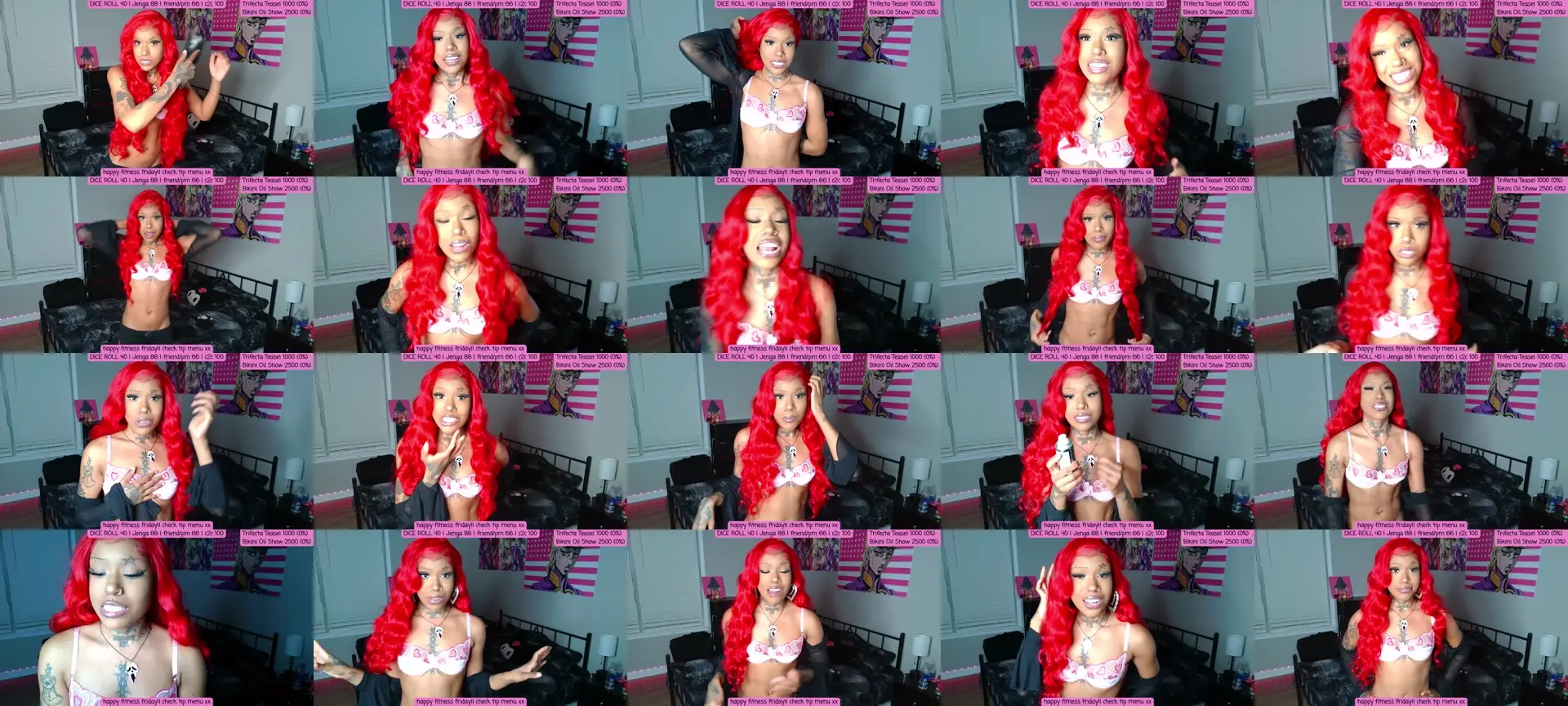 spookiebaddie photo contact sheet