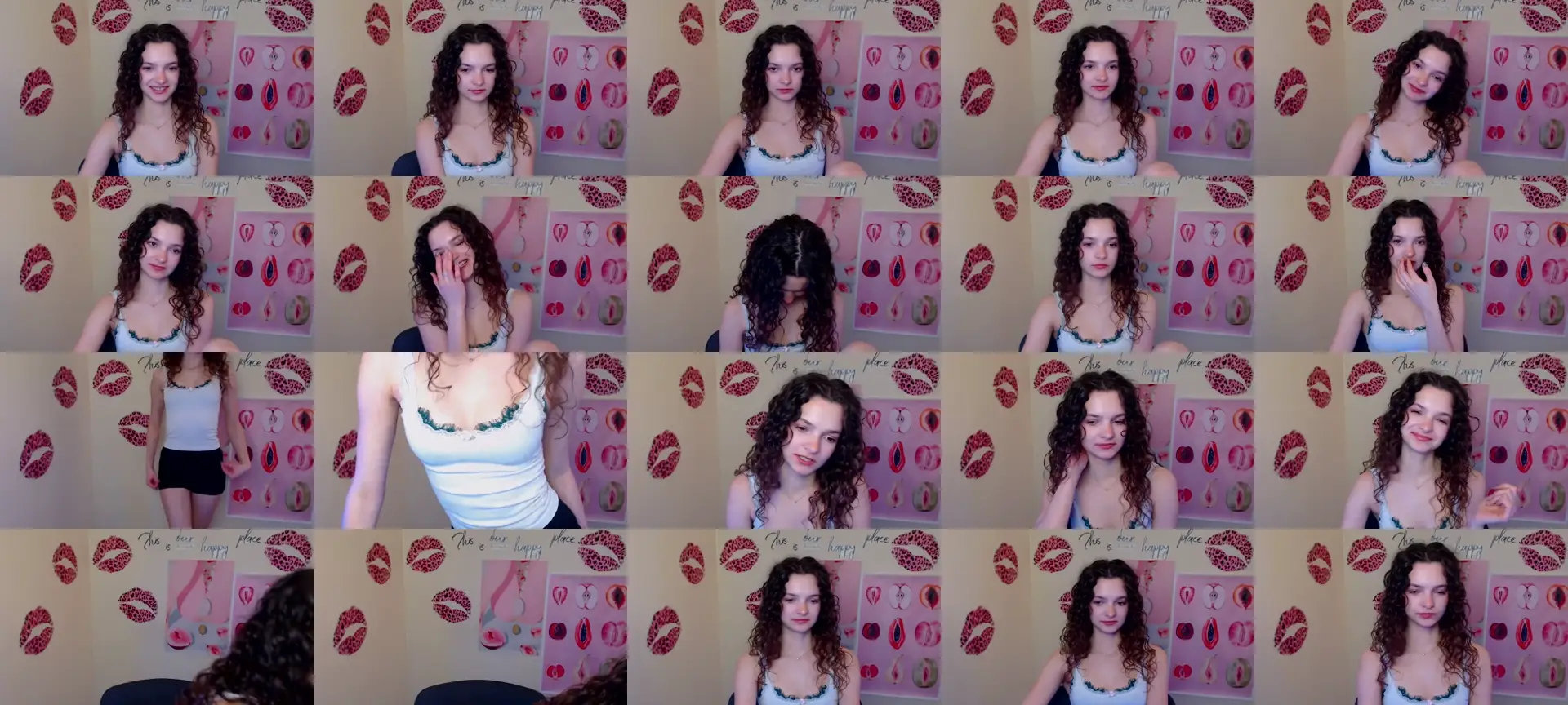 SusieStar photo contact sheet