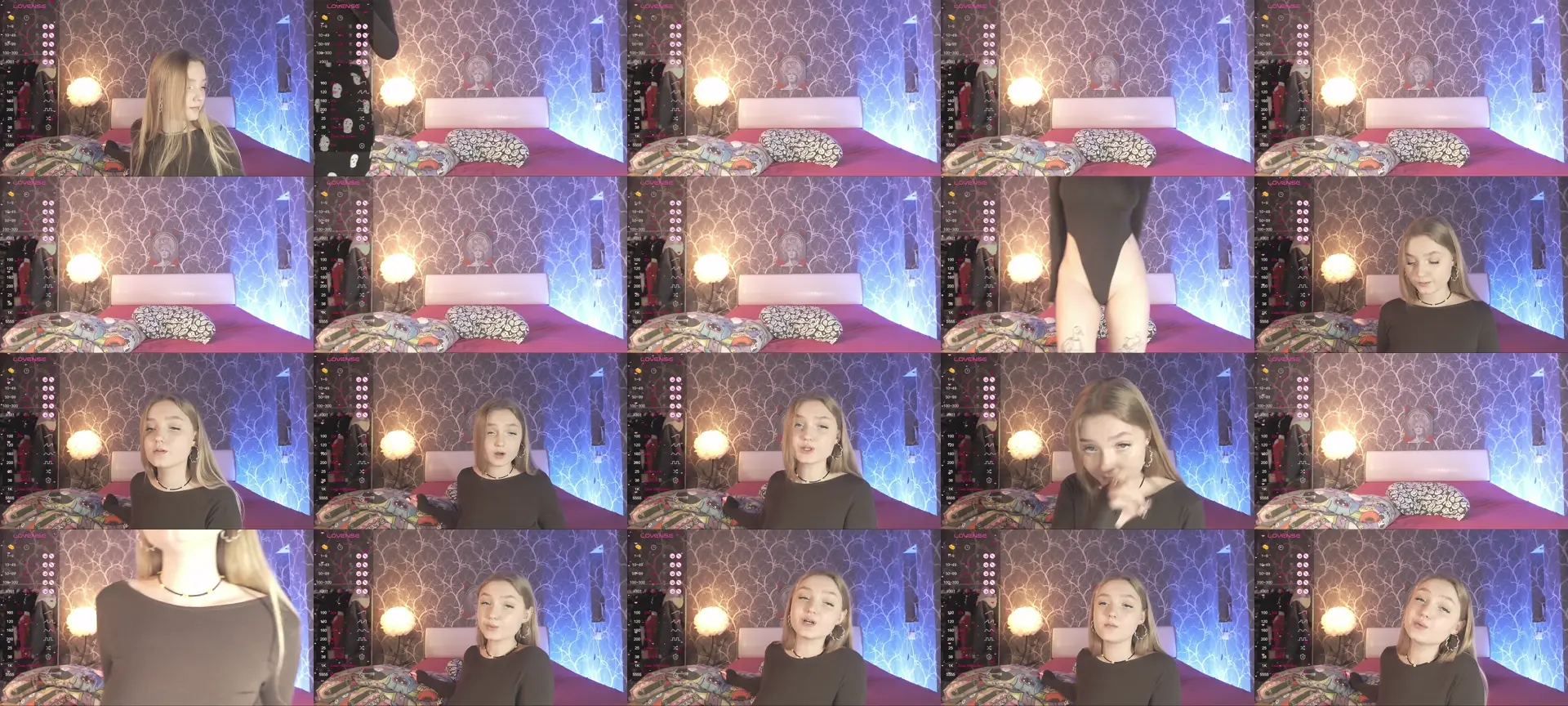 SweetmiMia photo contact sheet