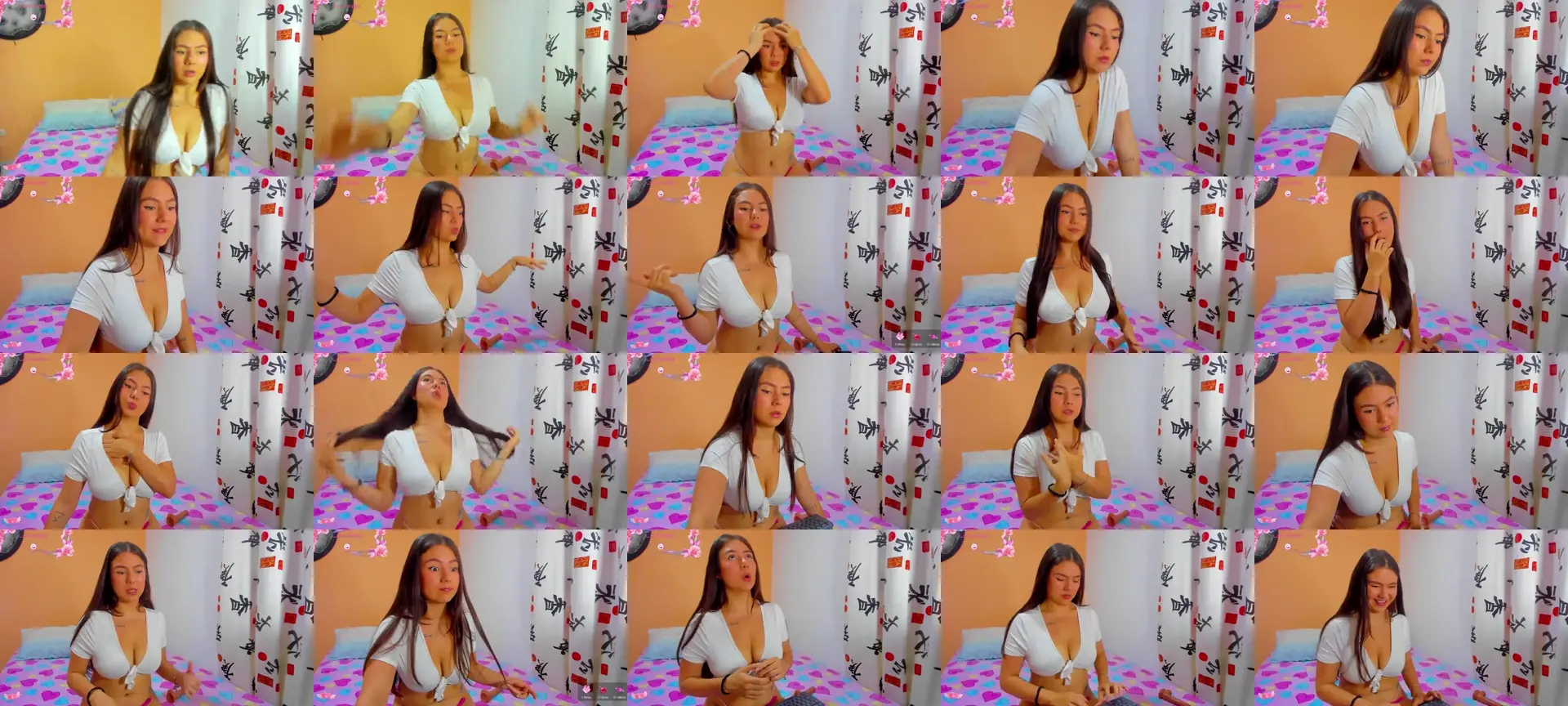 Sweetsecrett photo contact sheet