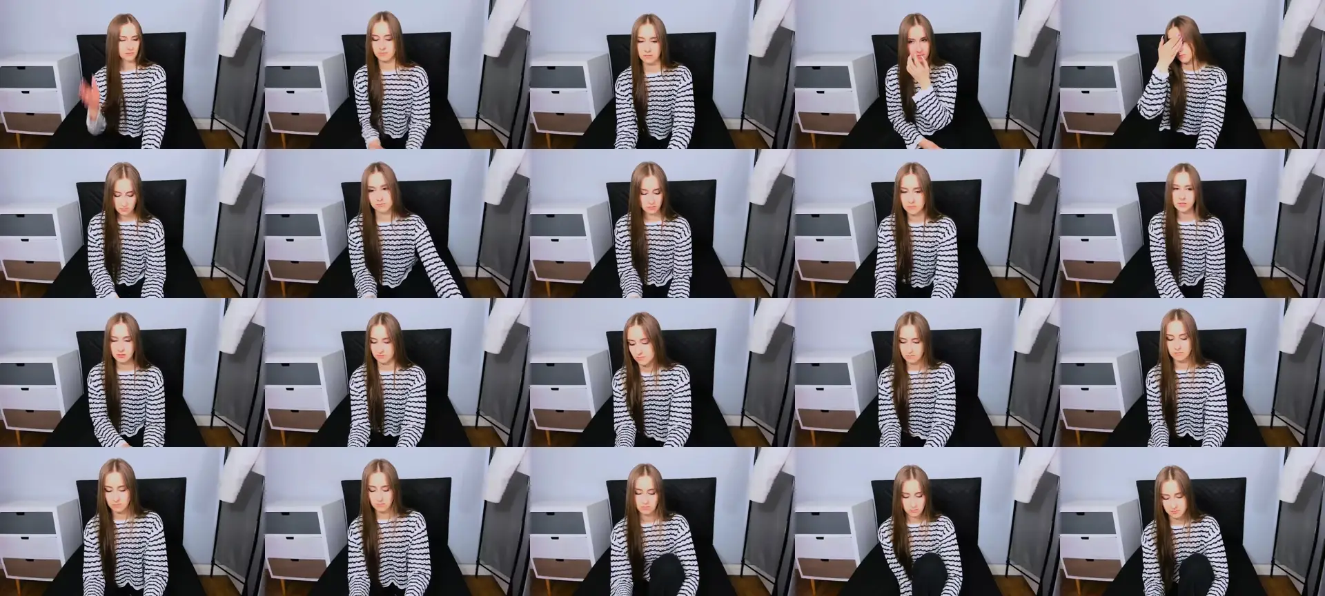 VanessaTop photo contact sheet