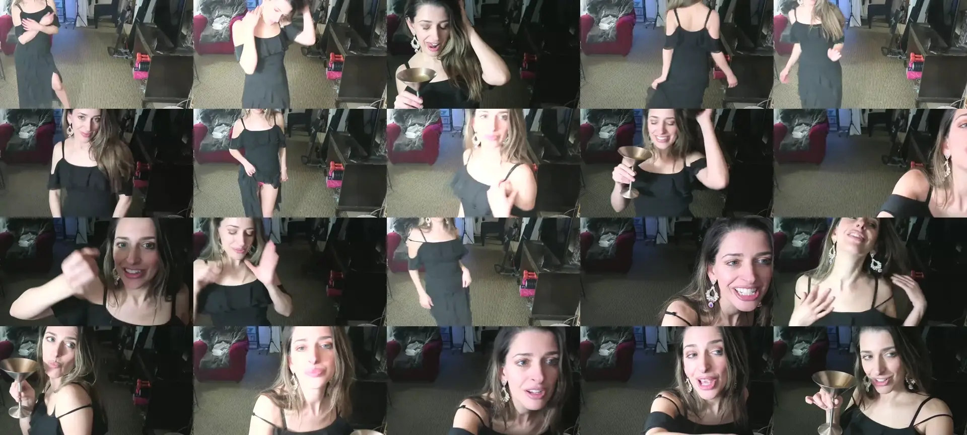 Veronika_Vega photo contact sheet