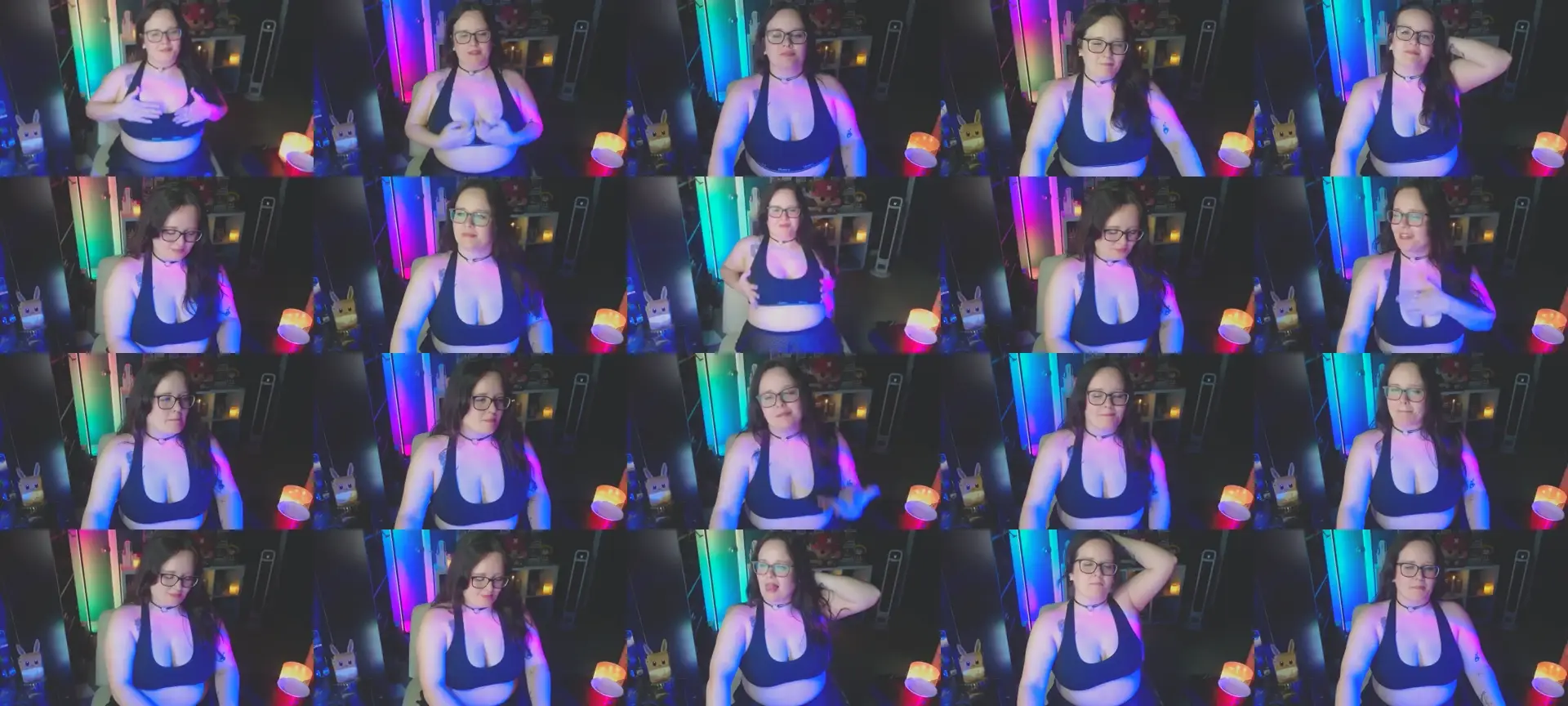 VioletHaze333 photo contact sheet