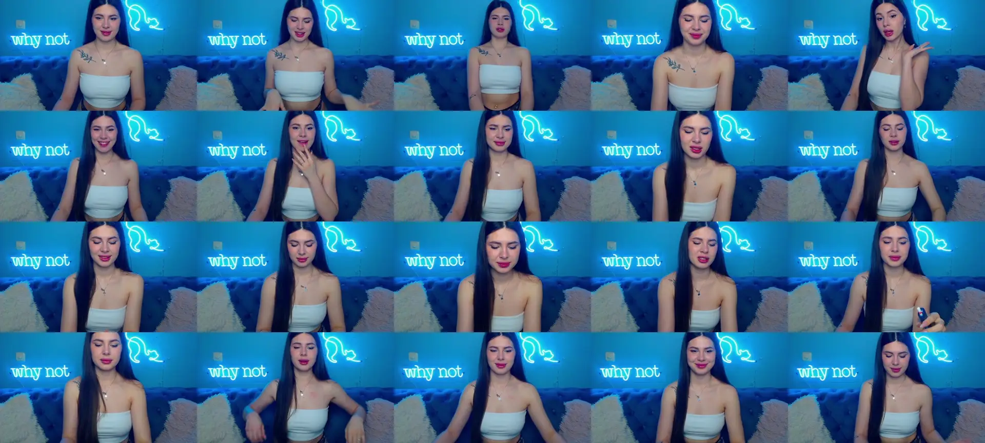 ViolinaLove photo contact sheet