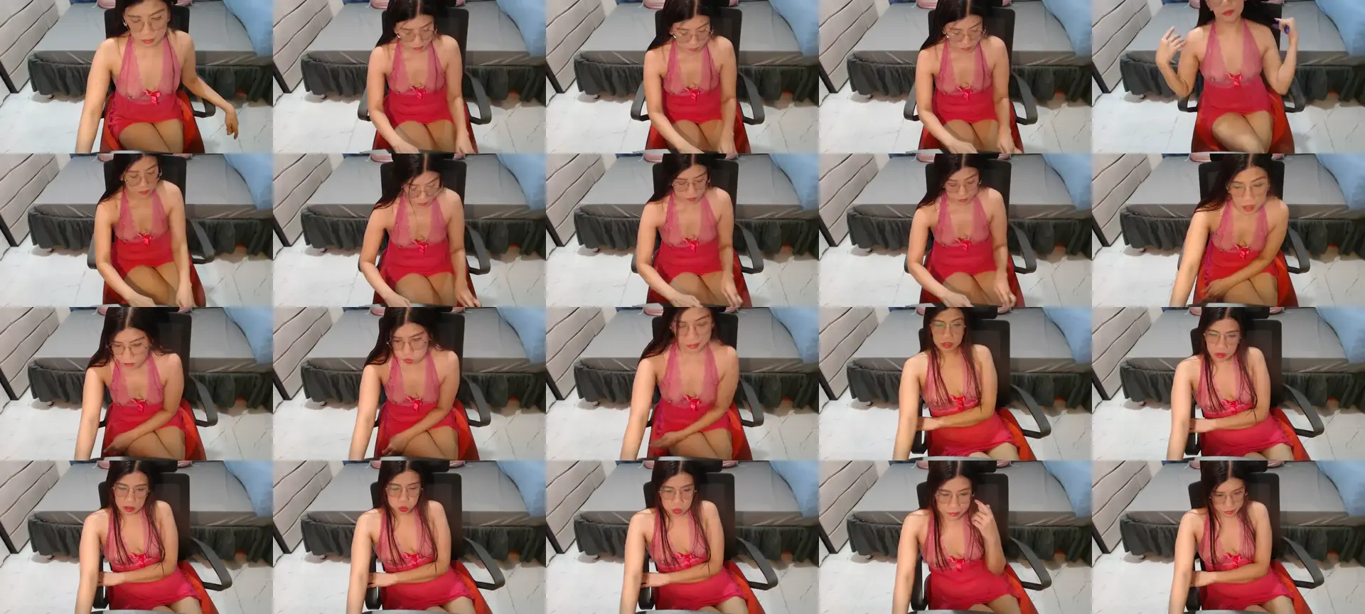 XxSexyM photo contact sheet