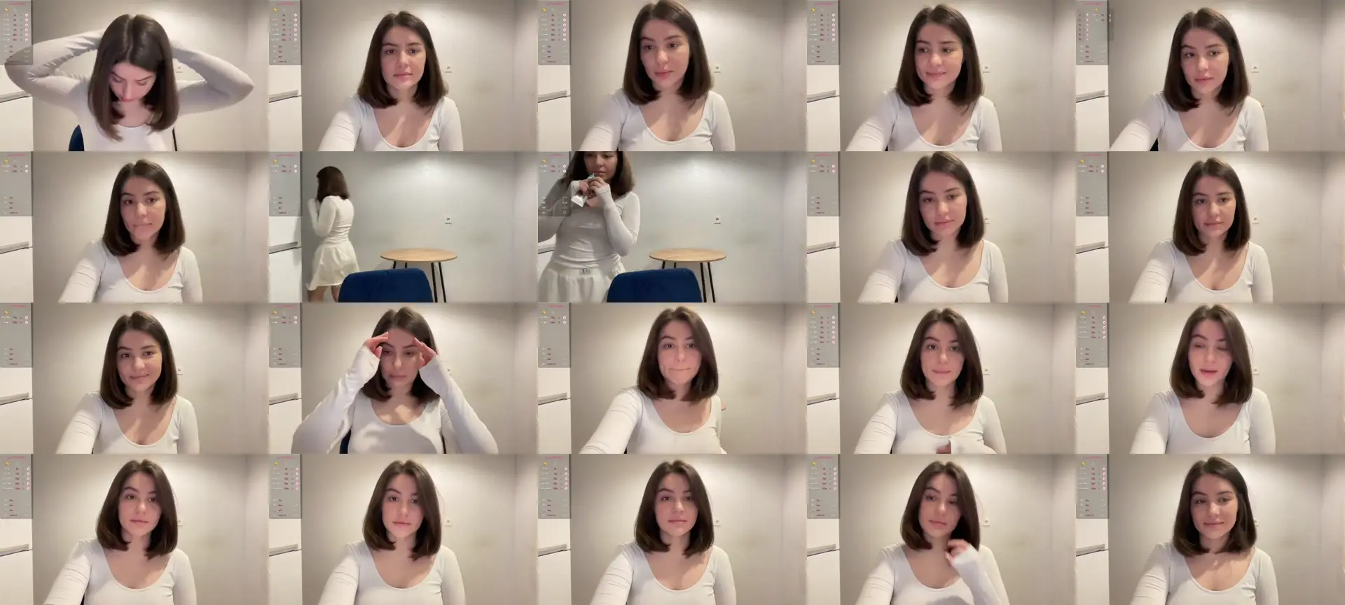 Your_AmyX photo contact sheet