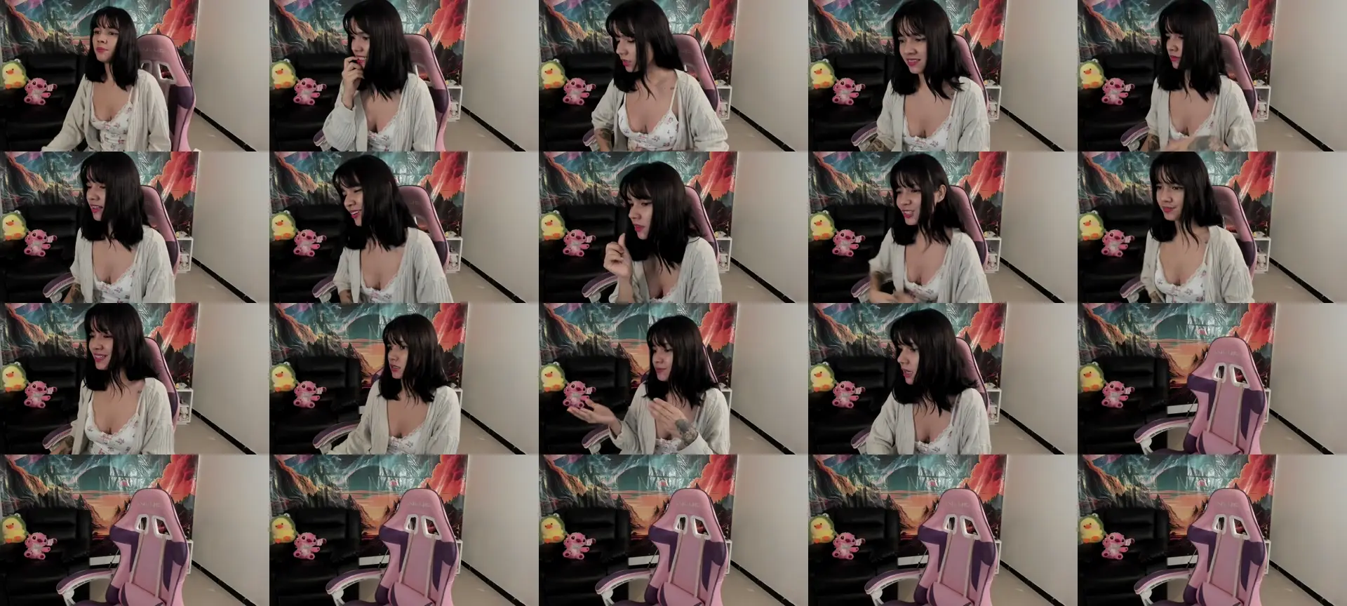 Yunablack photo contact sheet
