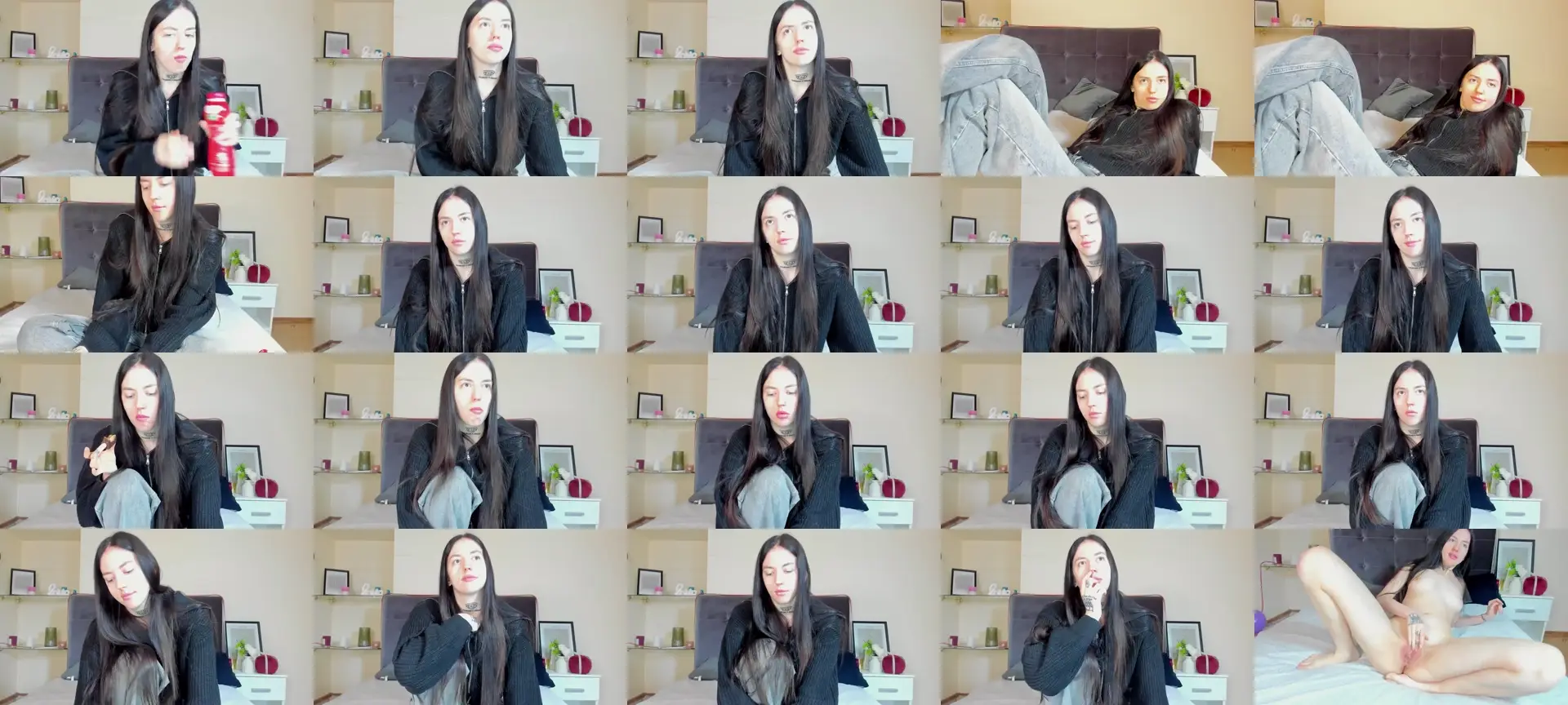 AdrianaCult photo contact sheet