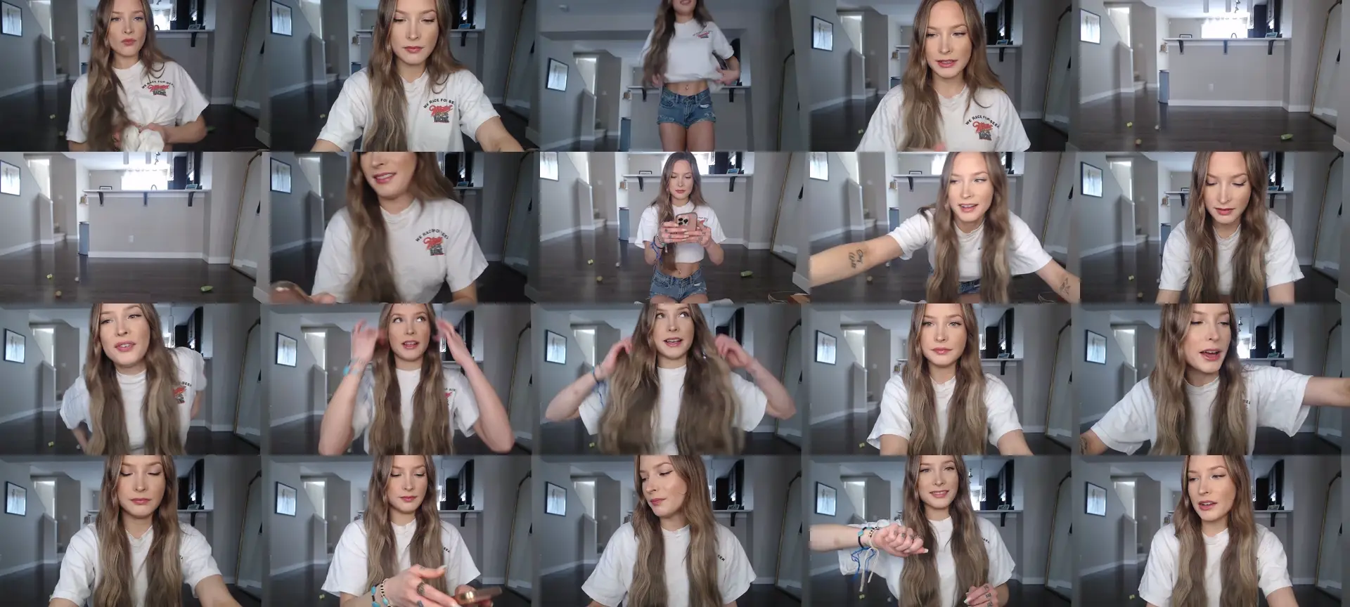 AlexisWildest photo contact sheet