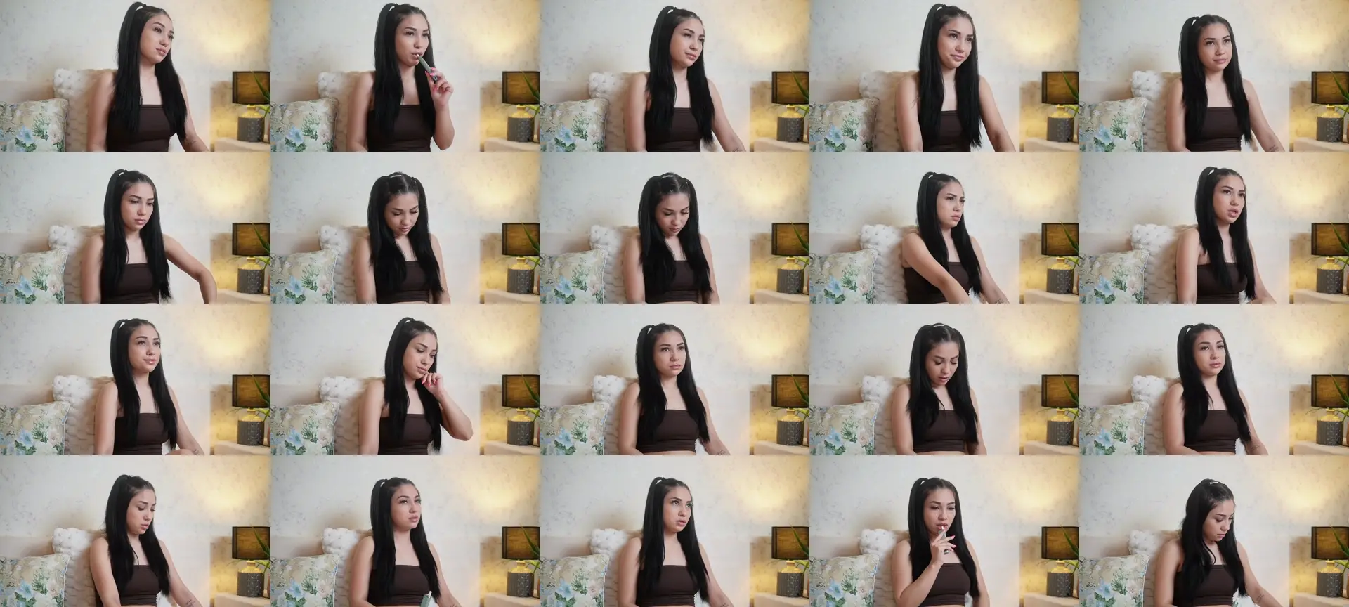 AmyCarrera photo contact sheet