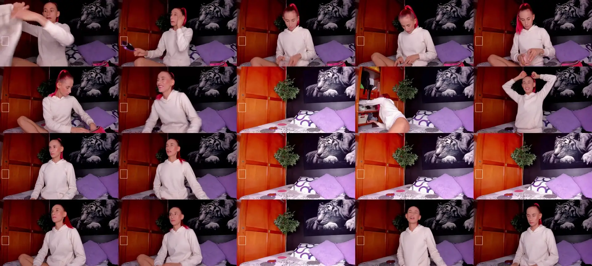 Anahi_18 photo contact sheet