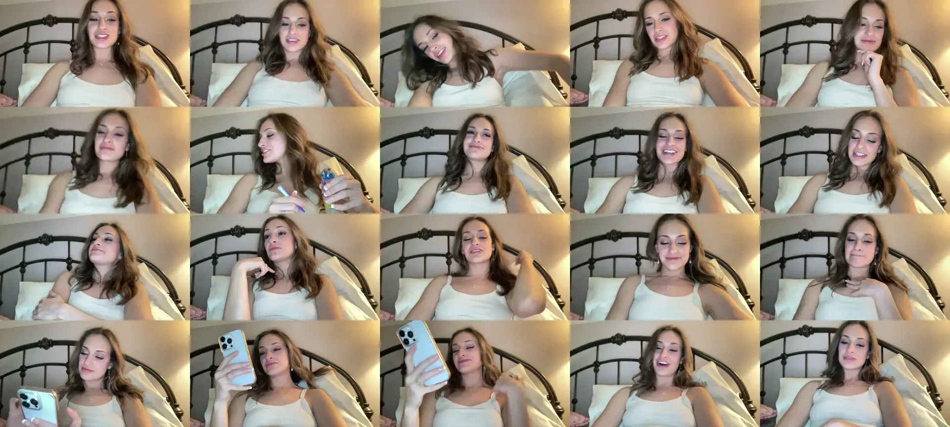 AngelLily777 photo contact sheet