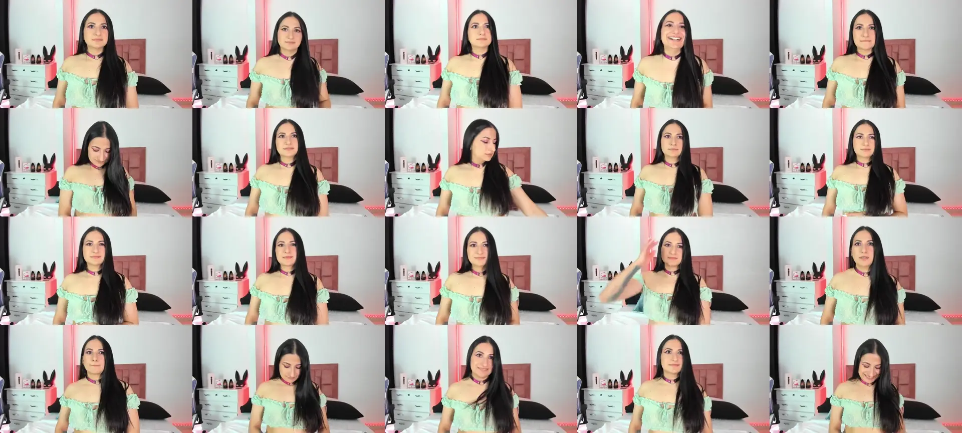 April_collins photo contact sheet