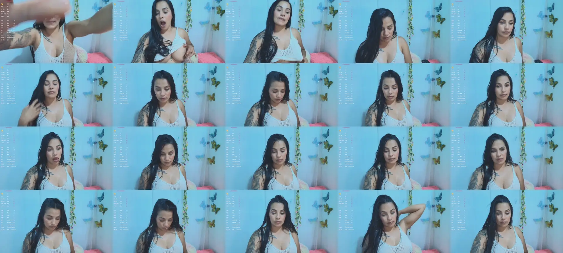 Ashley_joyx photo contact sheet