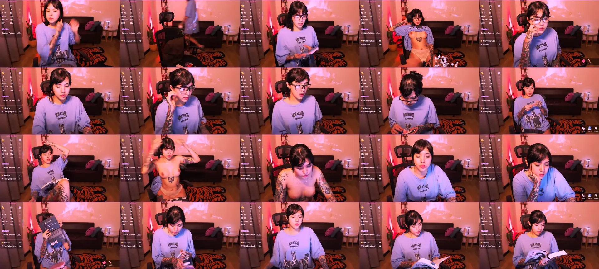 AuroraBeckett photo contact sheet