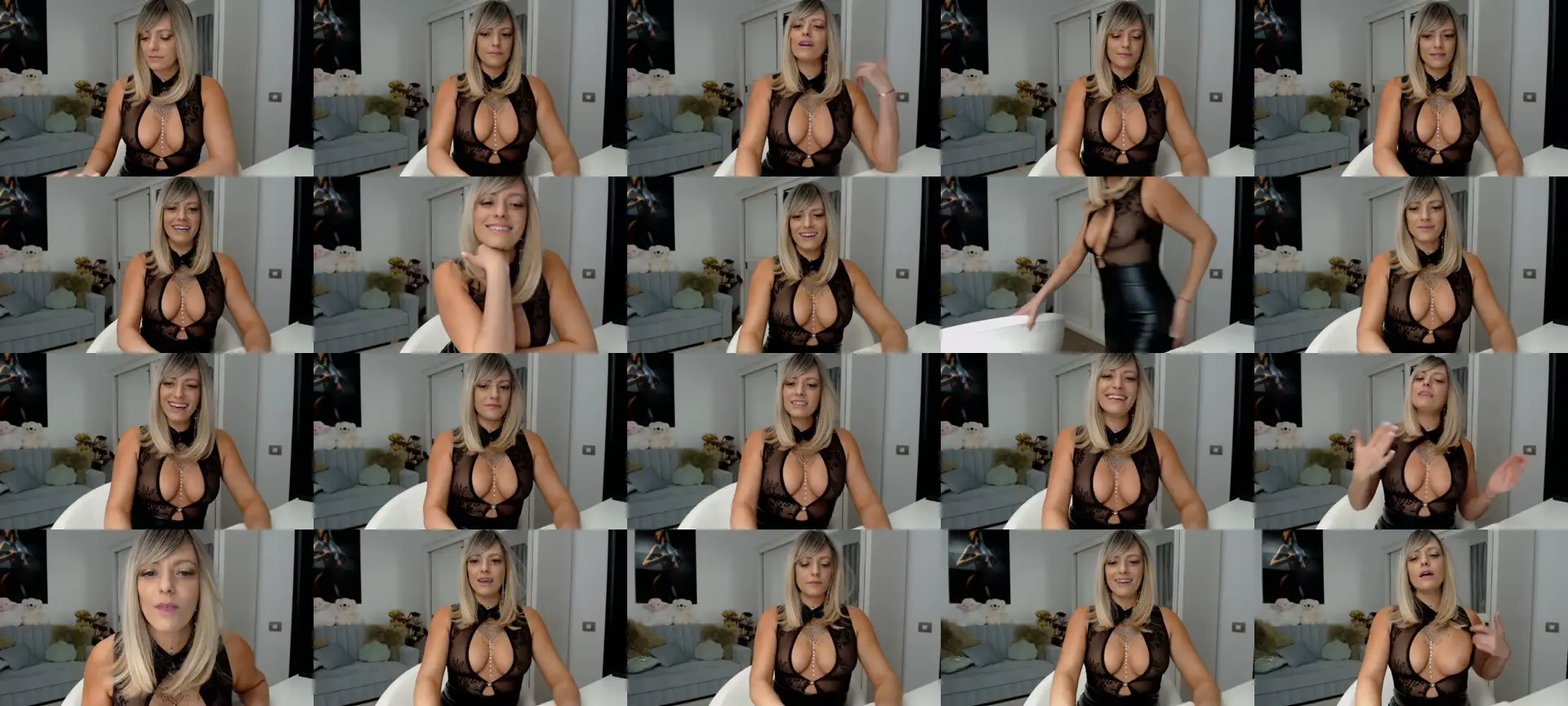 awesomeblonde photo contact sheet