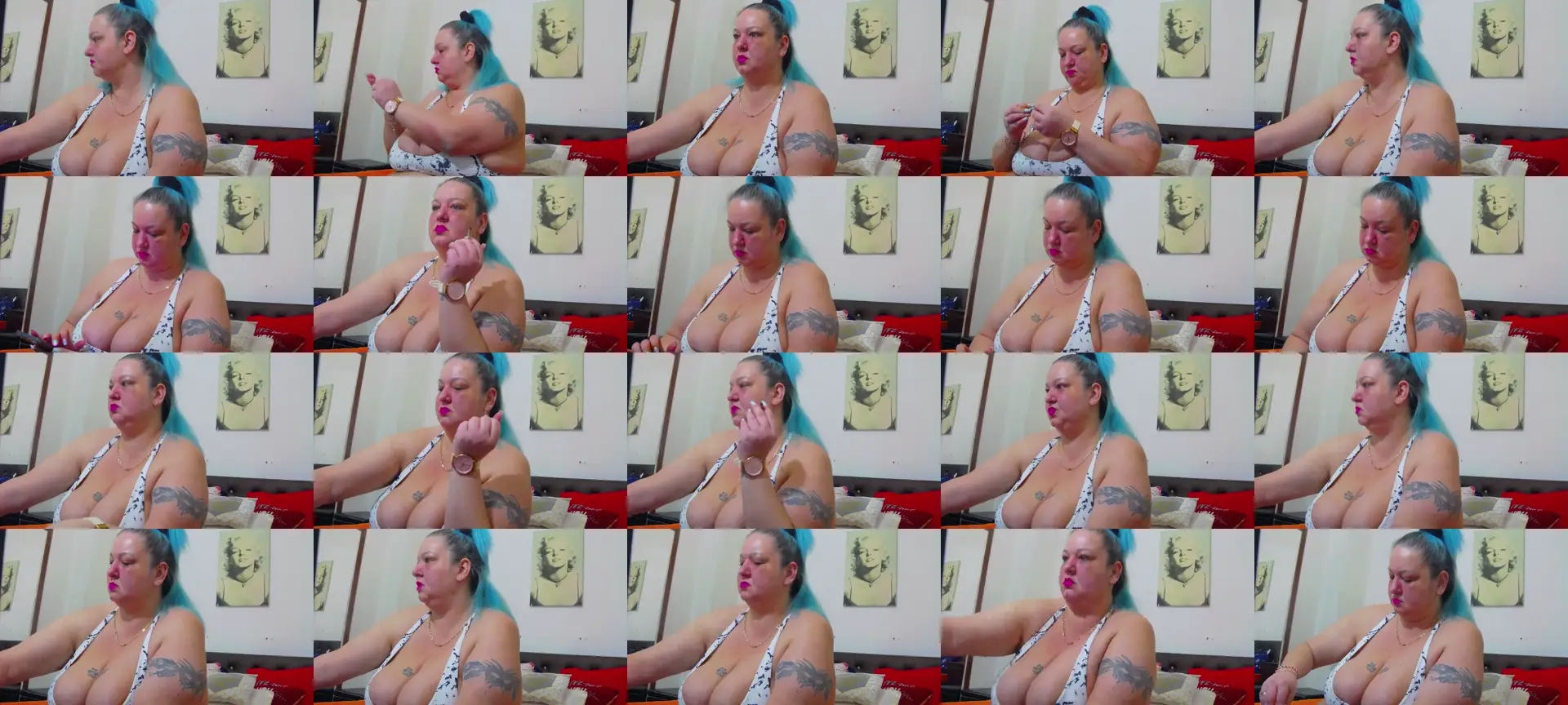 BBWBlackDevon photo contact sheet