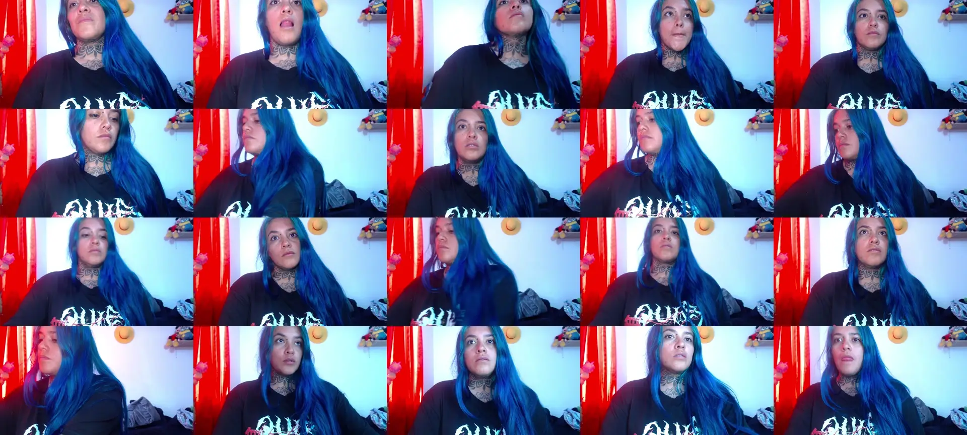 Bubbles_star photo contact sheet