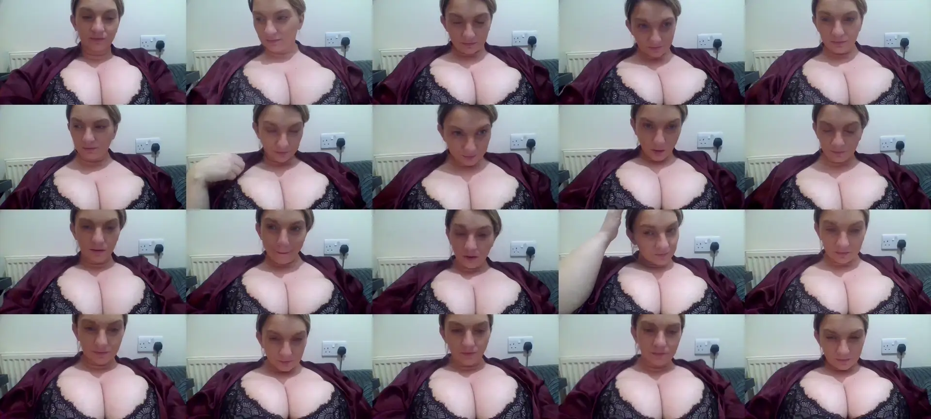 BustyKay28 photo contact sheet