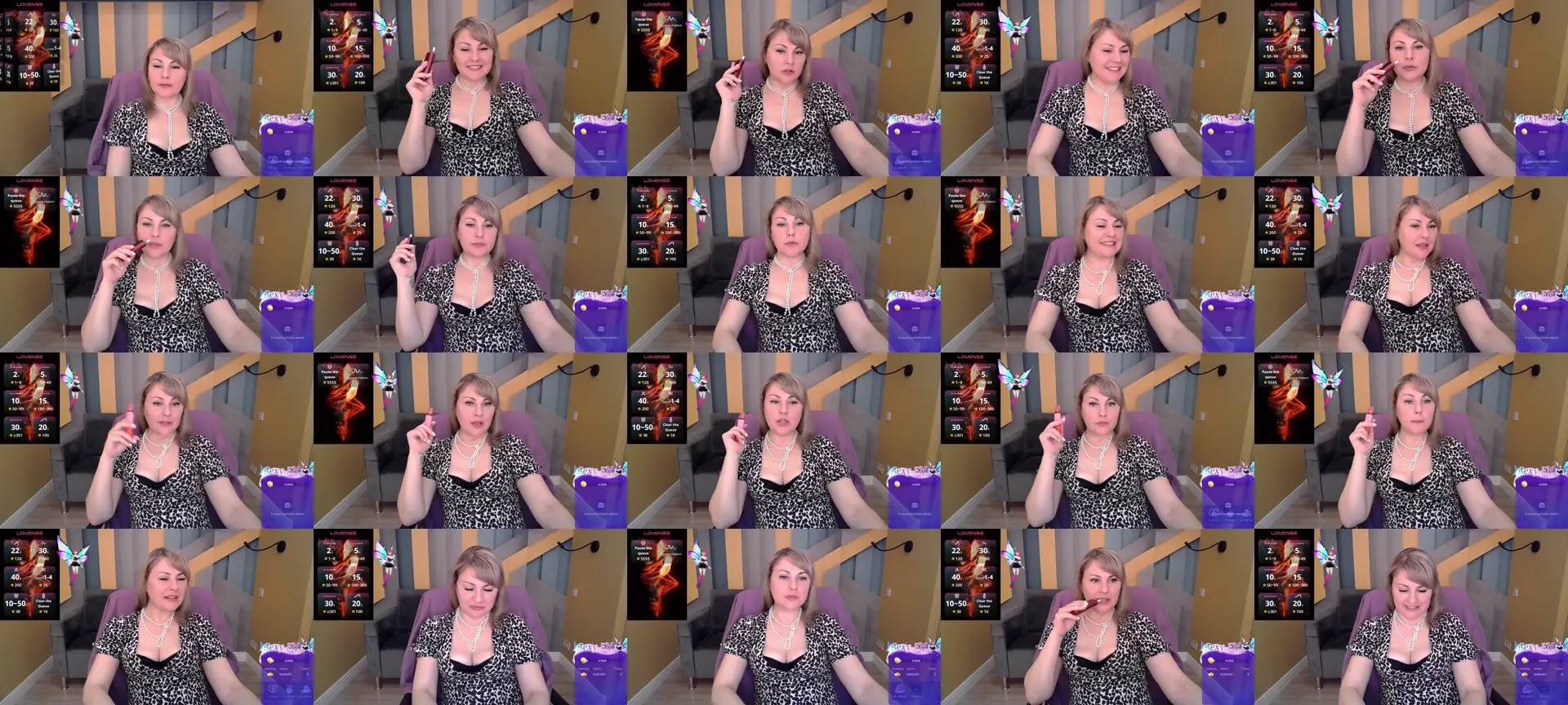 CandyLong photo contact sheet