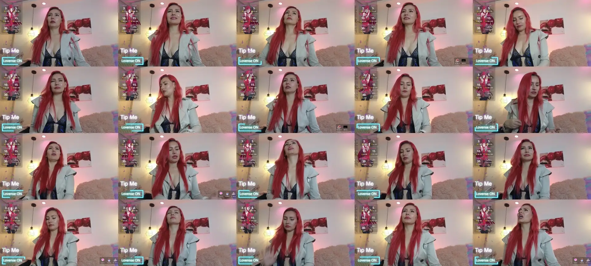 Carol_love photo contact sheet