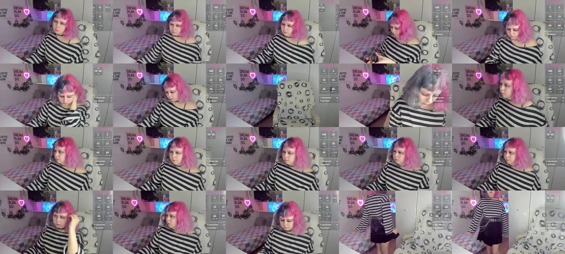 CherryBounce photo contact sheet