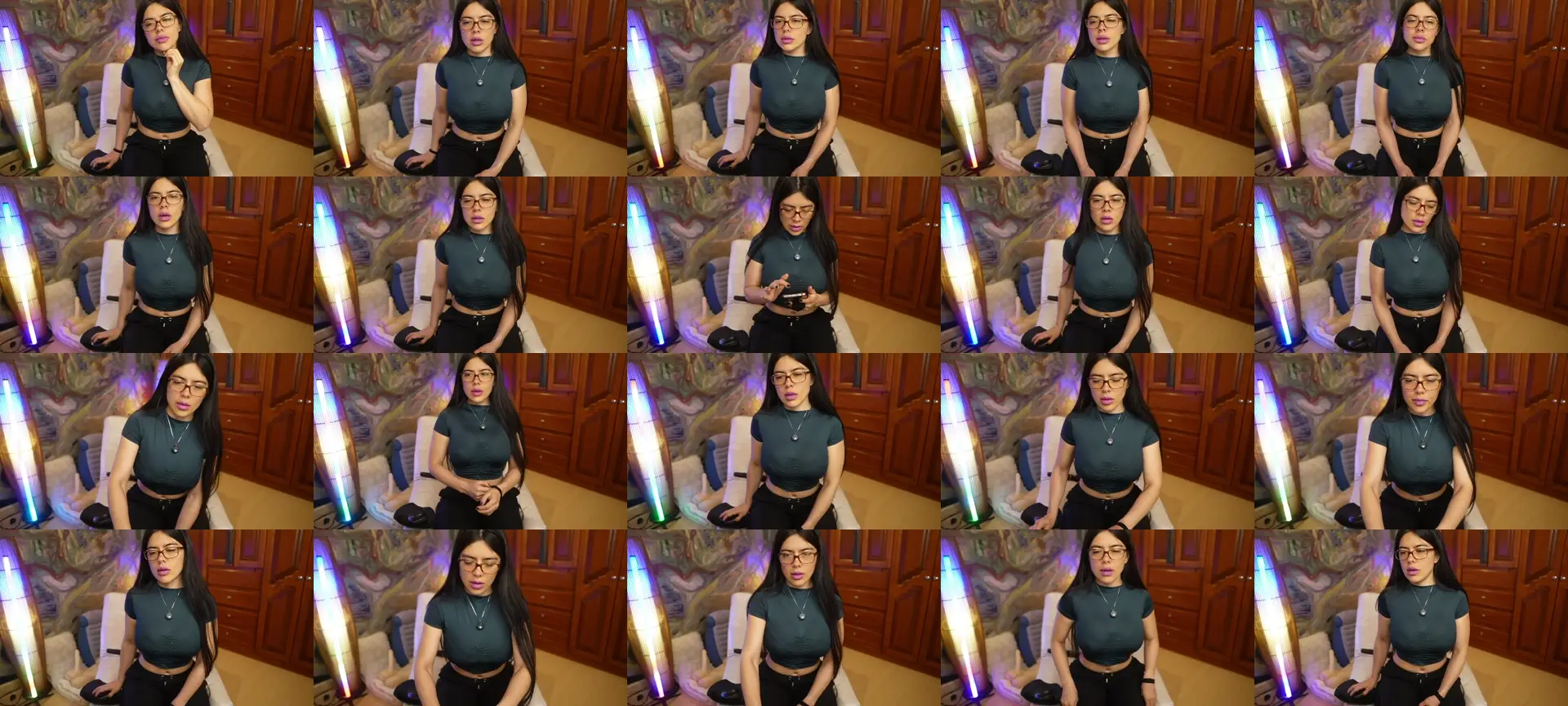 Clau_squirt34 photo contact sheet