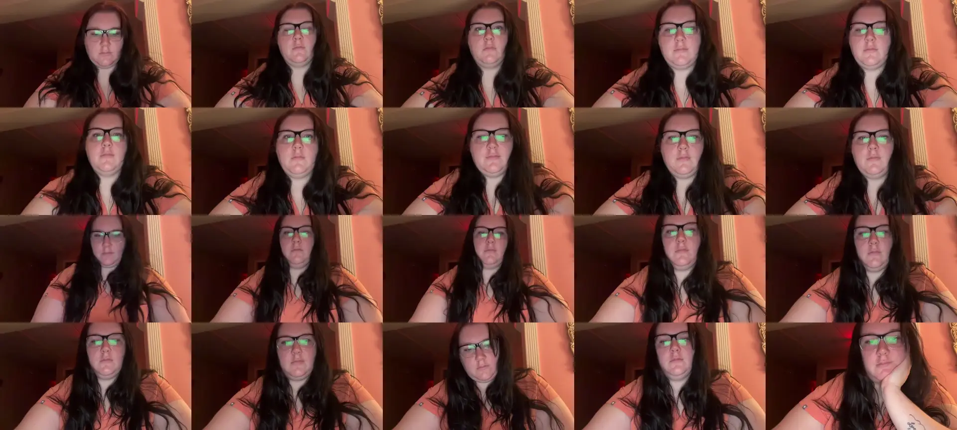 Curvyjane420 photo contact sheet