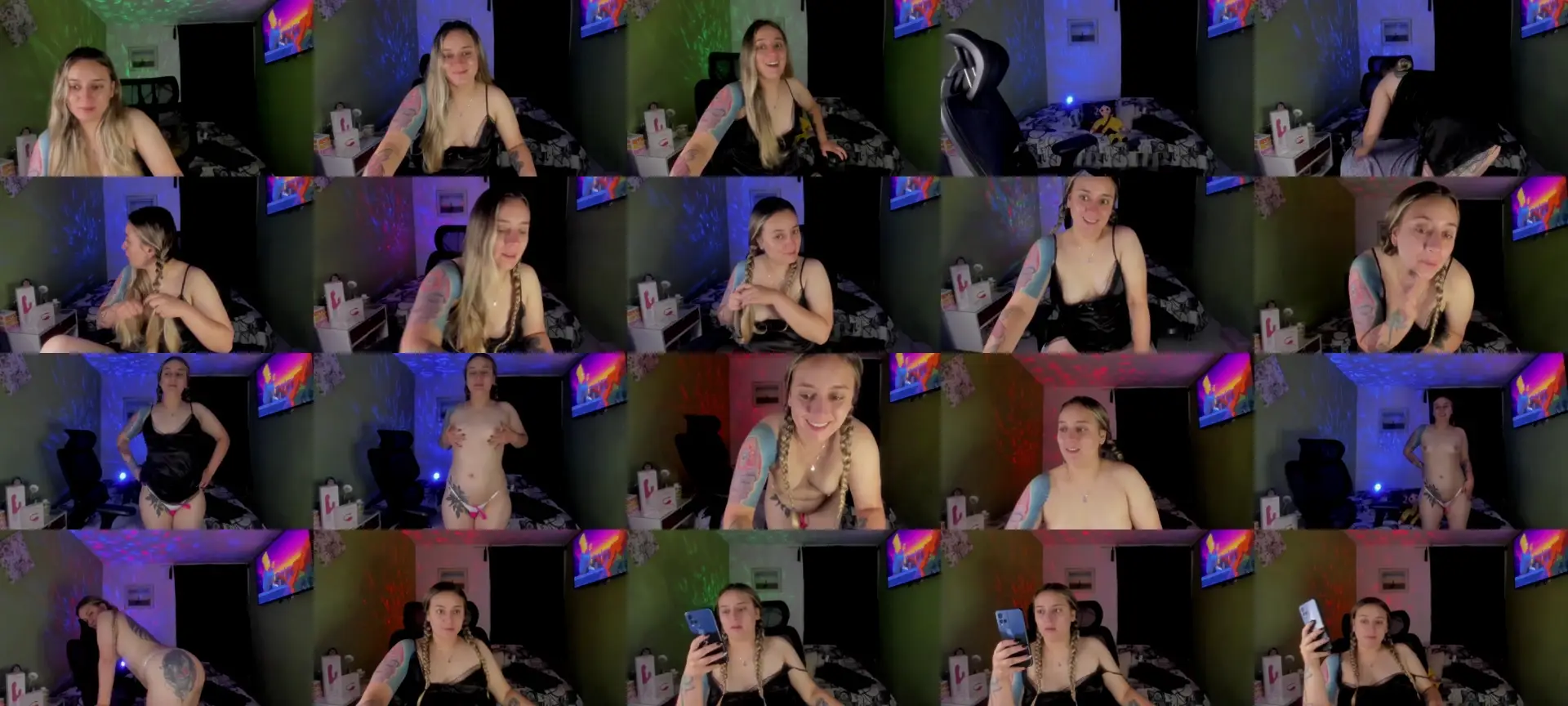 Dalila333 photo contact sheet