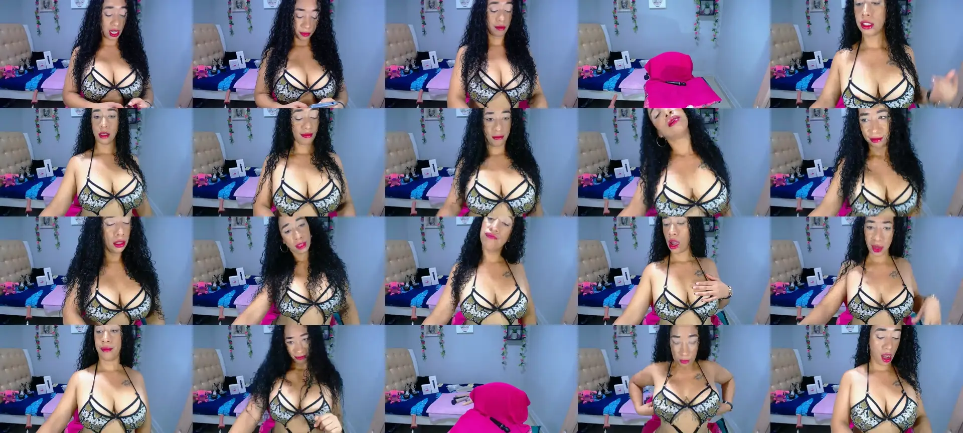 Delila_hot photo contact sheet