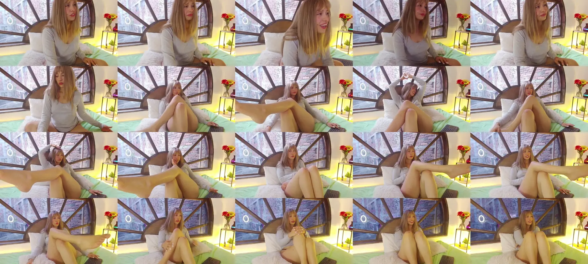 Evannia photo contact sheet