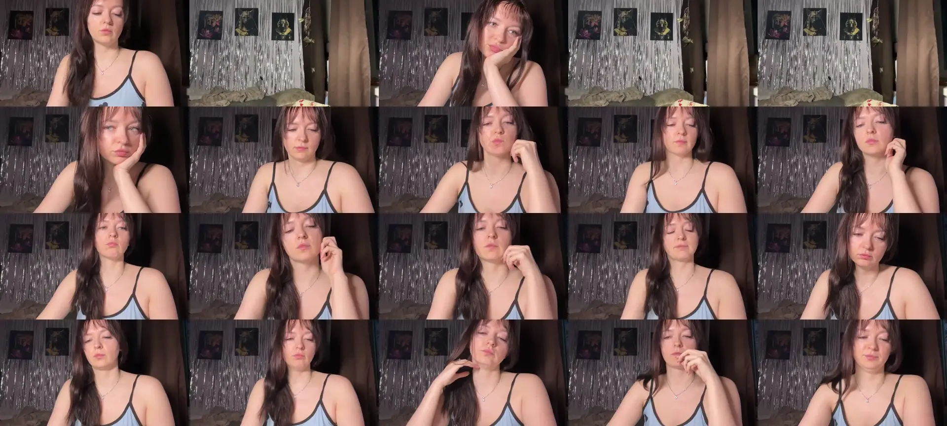 FearlessLady photo contact sheet