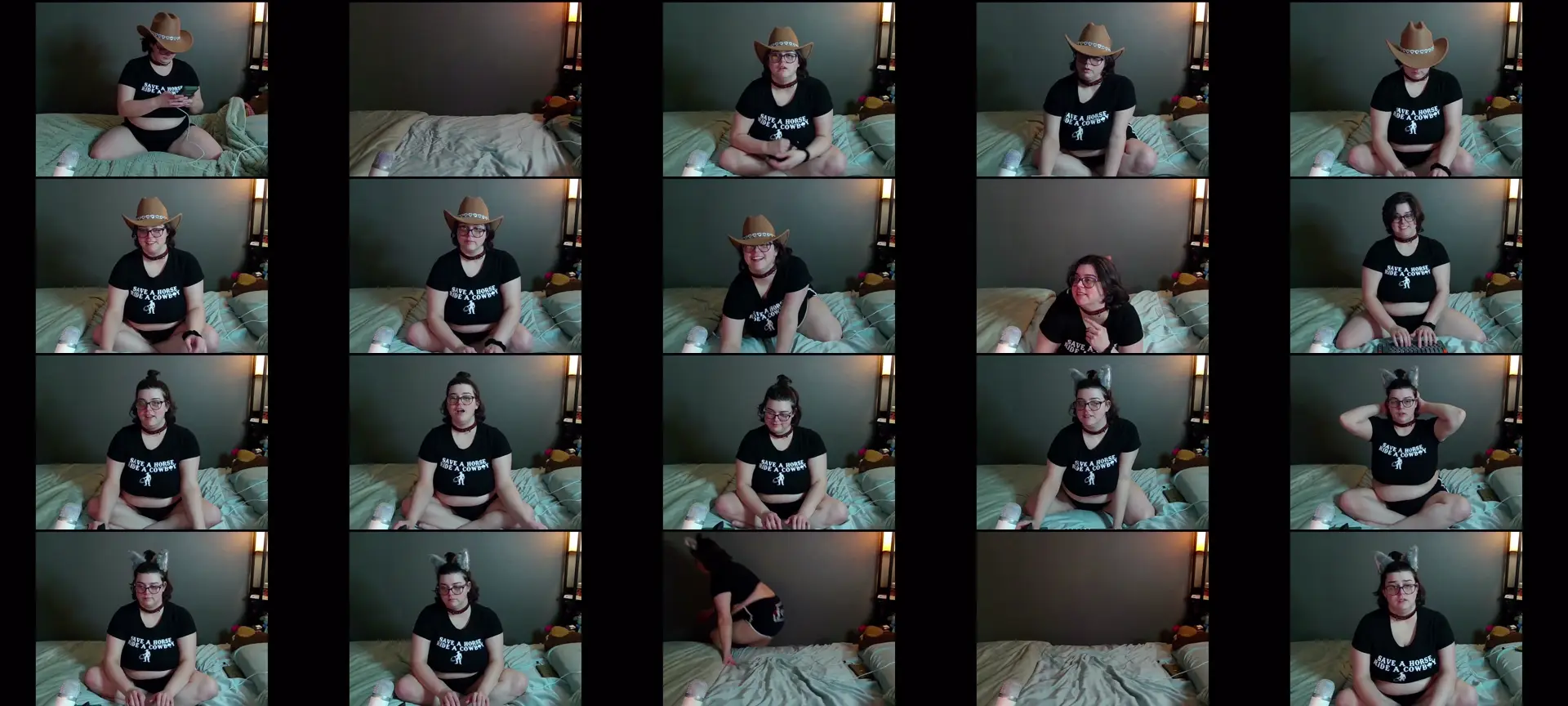 feralcritter photo contact sheet