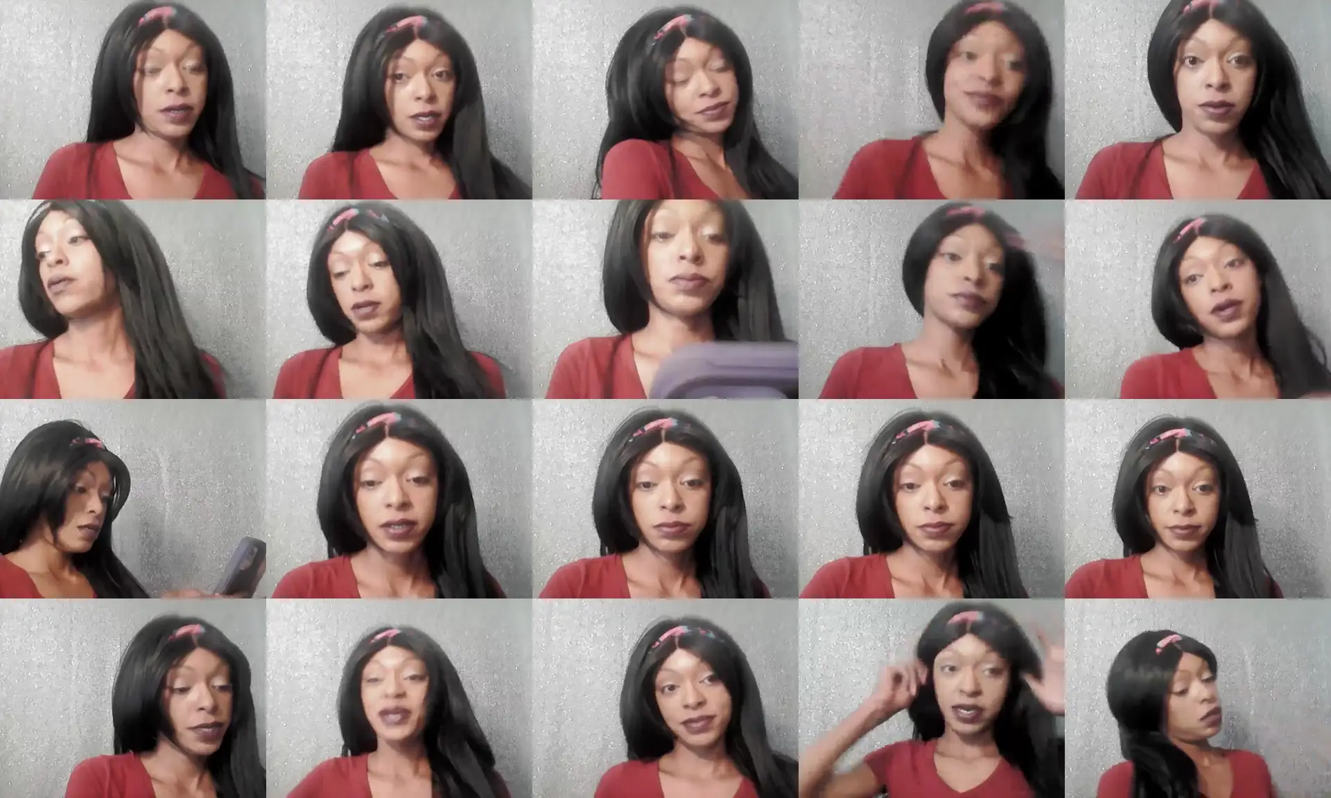 GirlNextD00r3 photo contact sheet