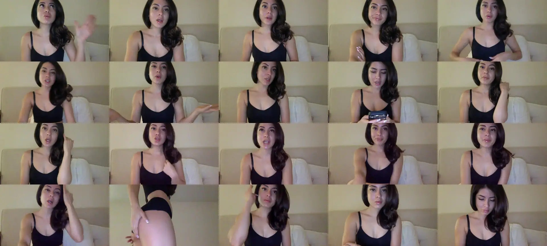 GirlyGirl photo contact sheet