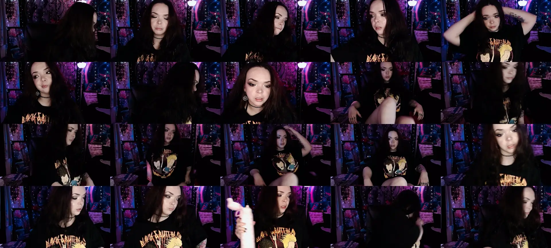 godddame photo contact sheet