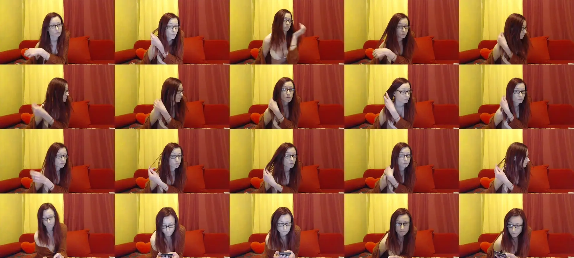 GoddessLana photo contact sheet