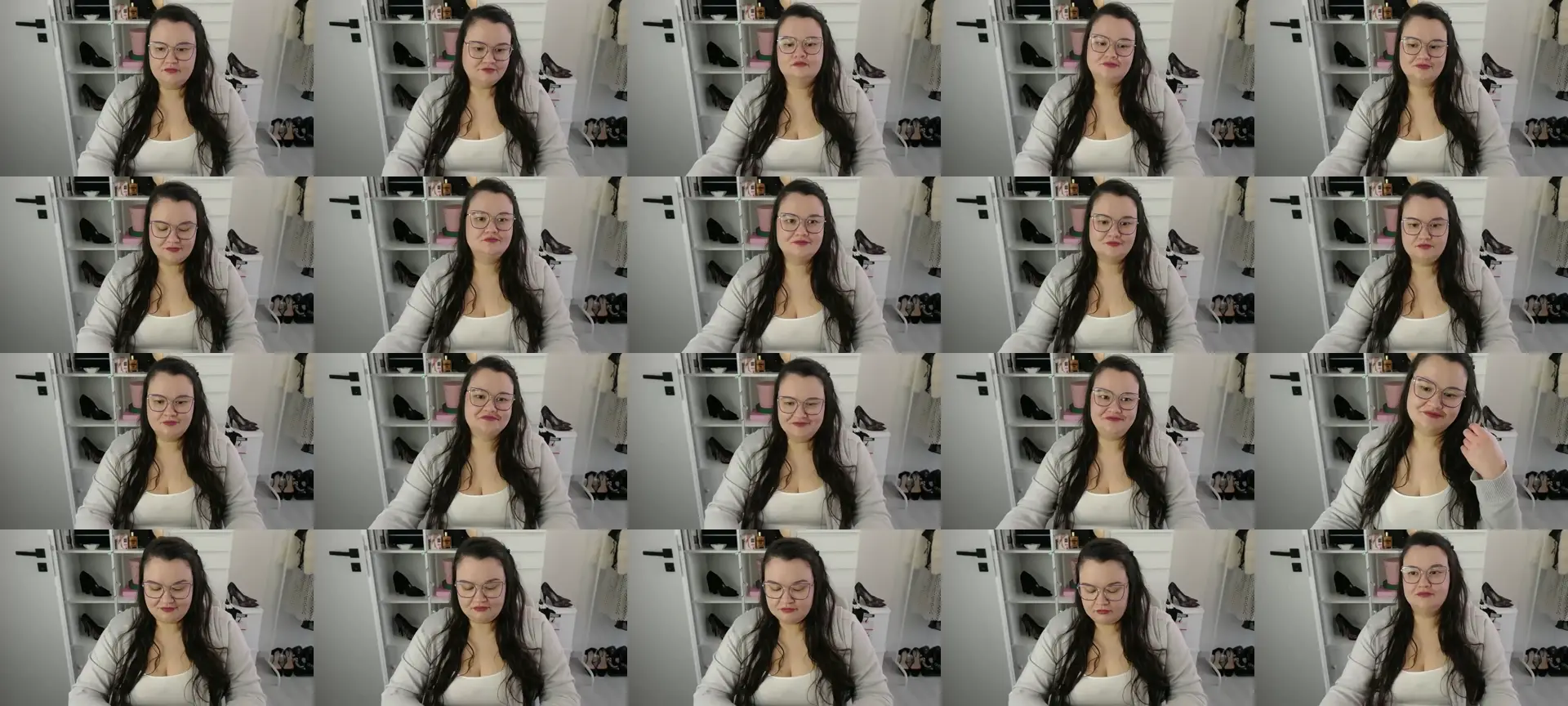 HollyKiss photo contact sheet