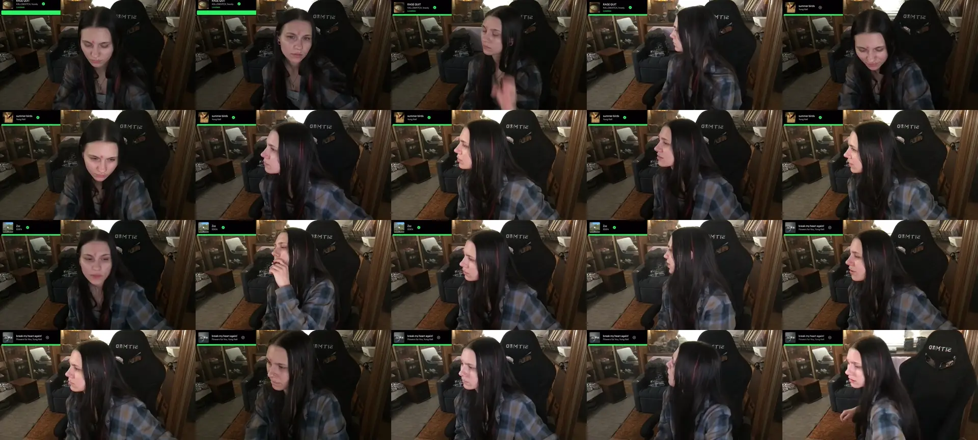 Incognitobabe photo contact sheet