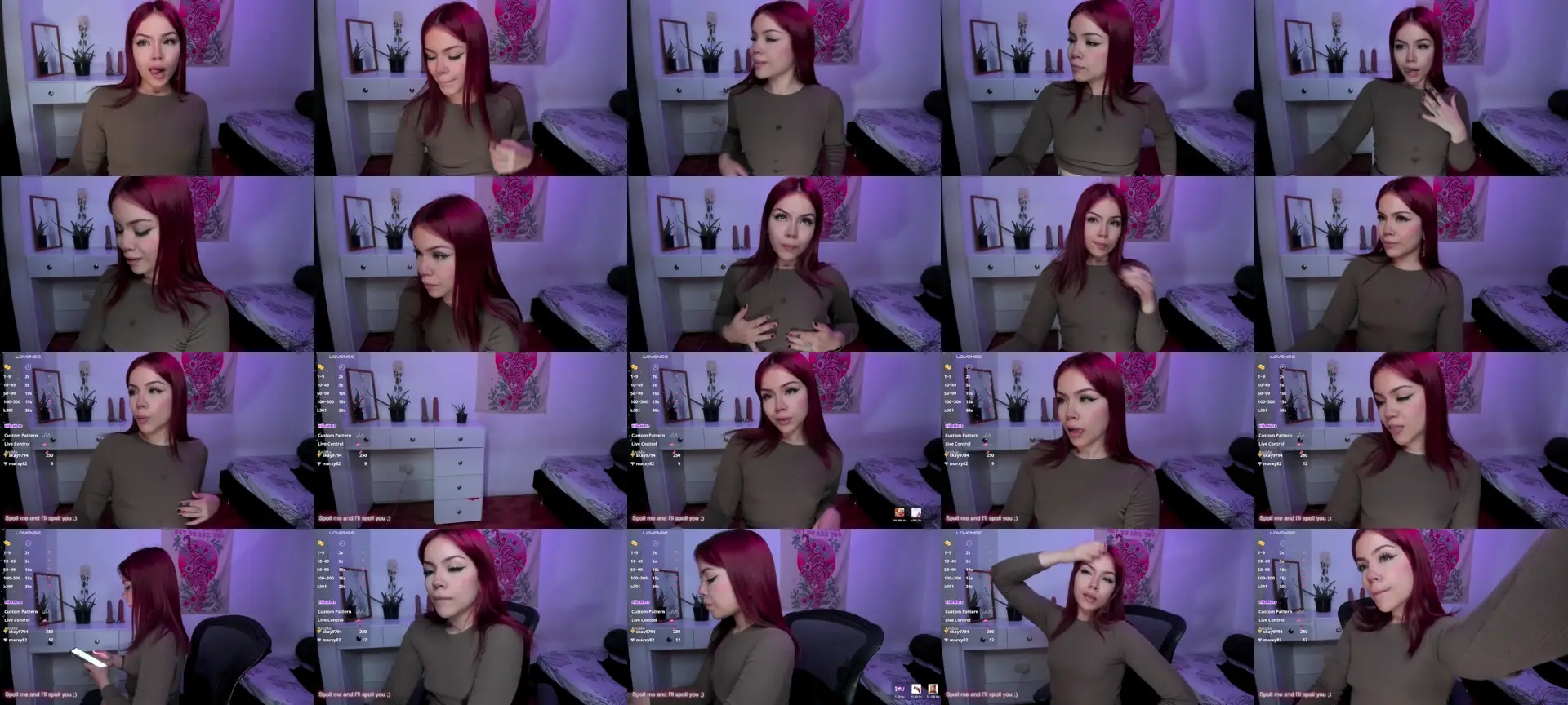 JaneRuss photo contact sheet