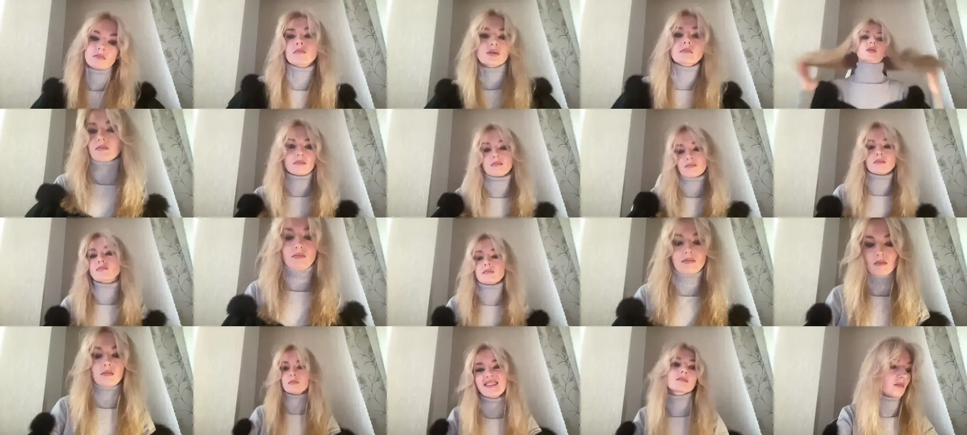 KattyCheeks photo contact sheet