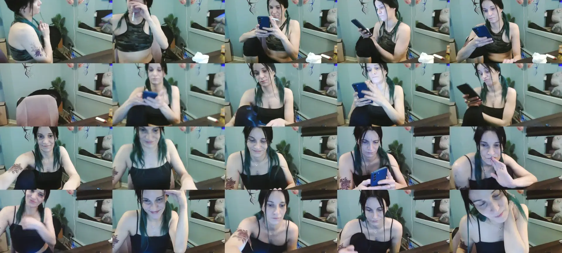 Kelyaxox photo contact sheet