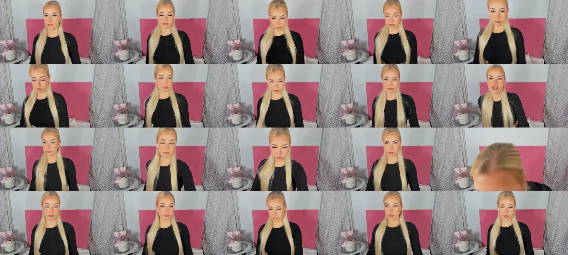 KristySmile23 photo contact sheet