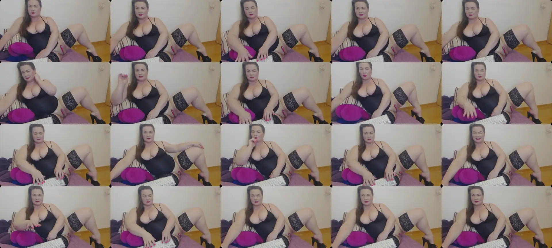 Lady_Adrianna photo contact sheet