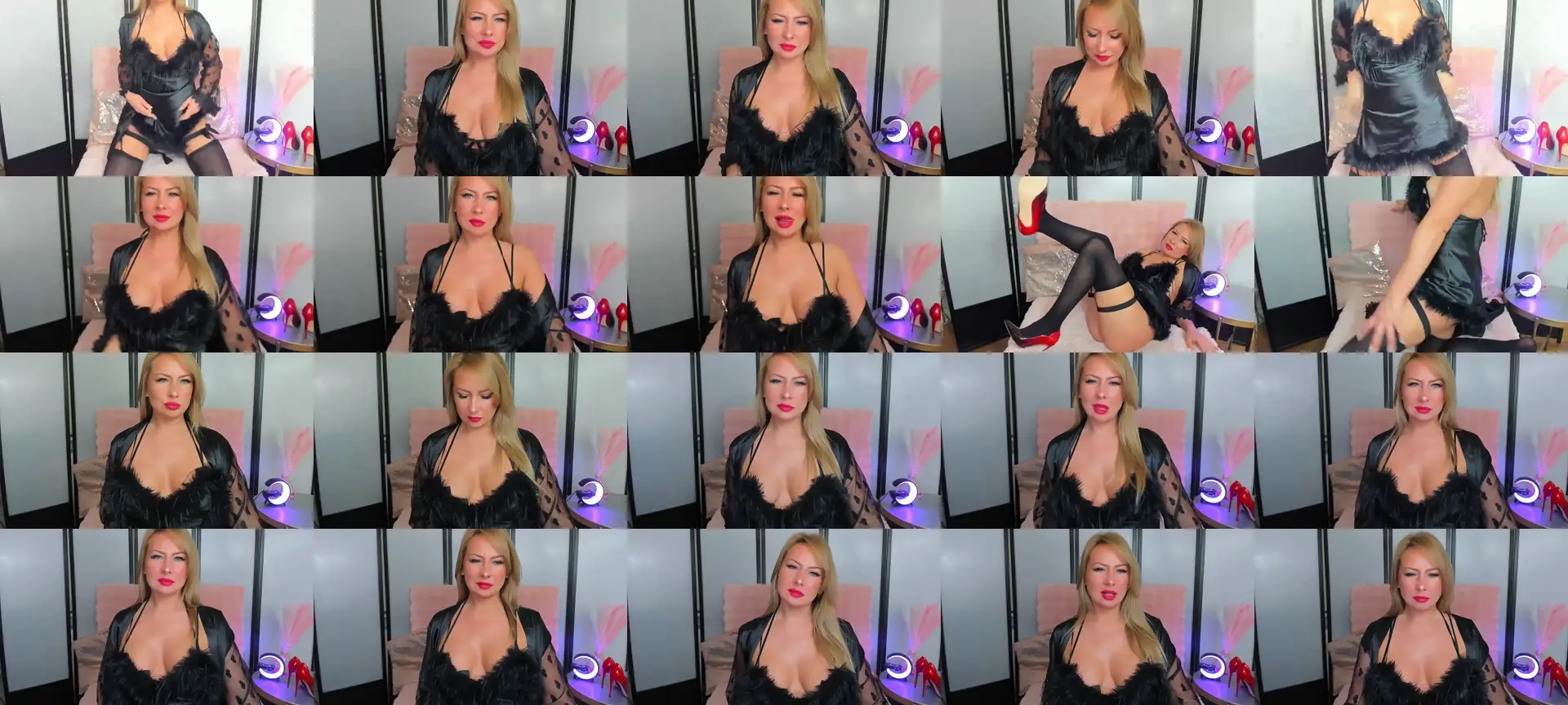 LatoyaSensual photo contact sheet