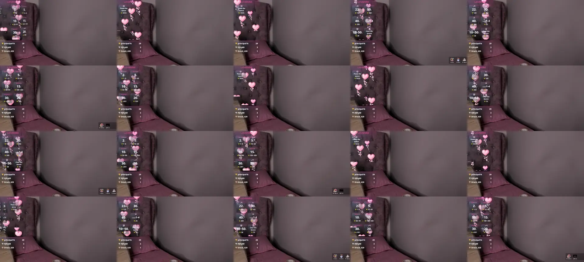 Lili_darling photo contact sheet