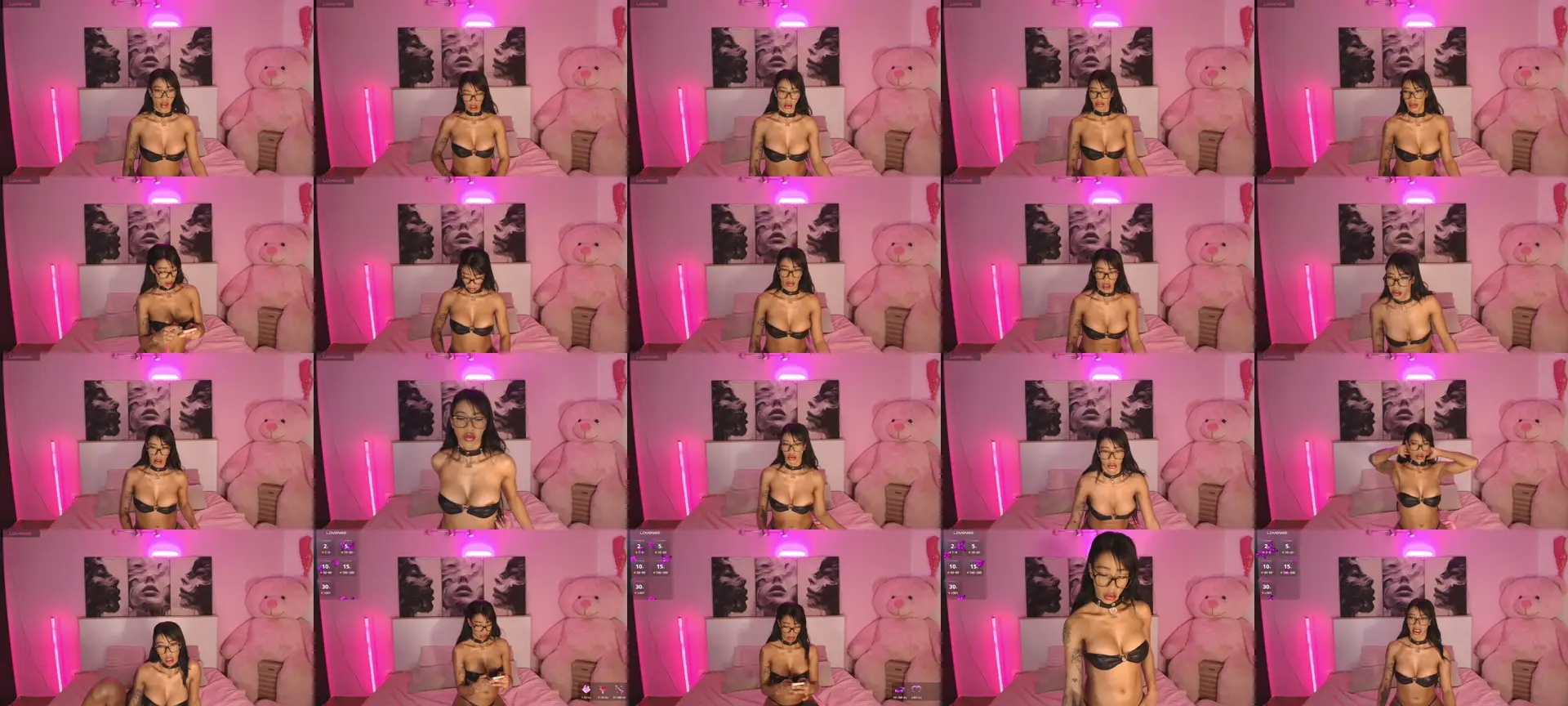 Lindseycoxx photo contact sheet