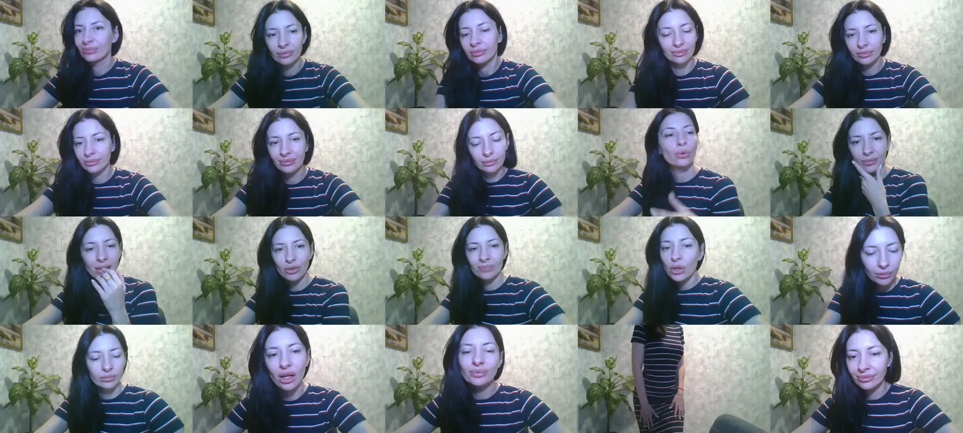 LissaBlossom photo contact sheet