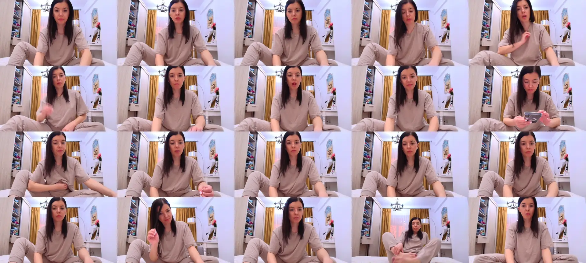 LittleLady photo contact sheet