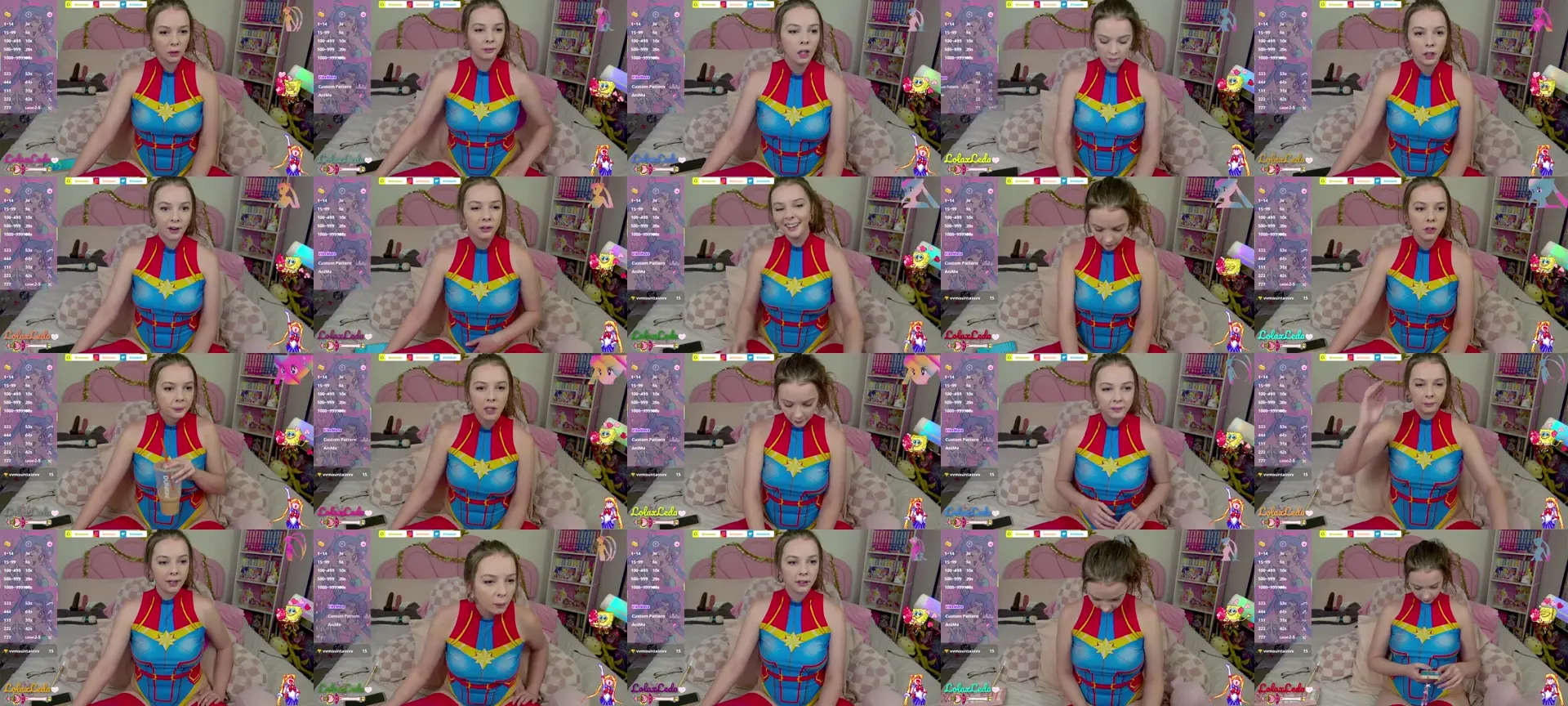 LolaxLeda photo contact sheet